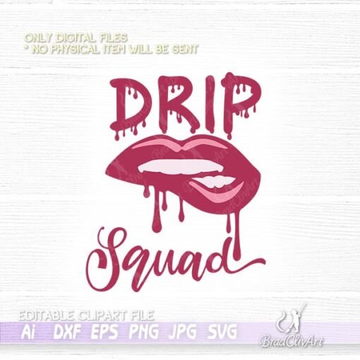 Download Birthday drip svg and drip squad for cutting cricut or ...