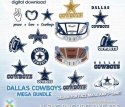 dallas cowboys bundle svg