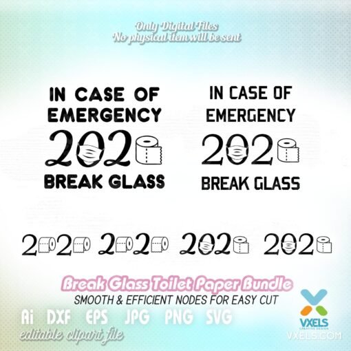 break glass svg