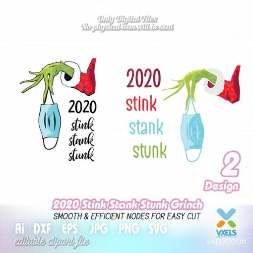 stink stank stunk svg cricut