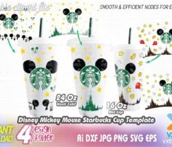 starbucks disney wrap cup